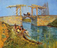 Gogh, Vincent van - The Langlois Bridge at Arles with Women Washing